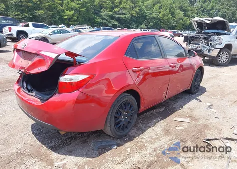 2015 Toyota Corolla Le z USA, uszkodzony, nr VIN 2T1BURHE2FC454282